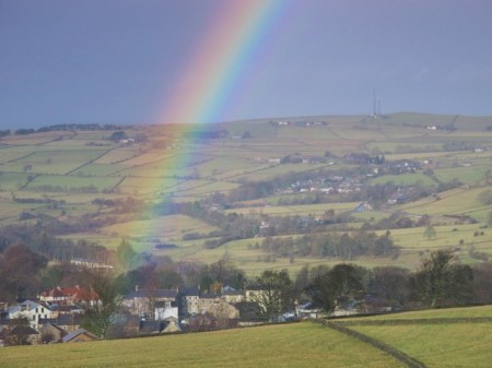 Rainbow over Allendale