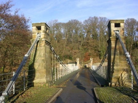 Whorlton Suspension Bridge