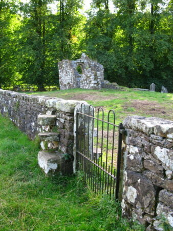 Remains of St Mary's Church at Brignall