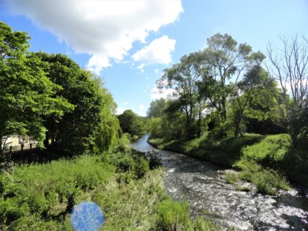 The River Derwent at Blackhall Mill